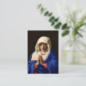 Memorial Cards Visitekaartje (Staand voorkant)