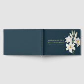 Memorial Celebrating Life Of Funeral Navy Lilies Gastenboek (Volledig)