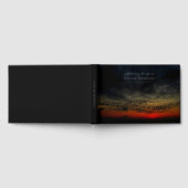 Memorial Celebrating Life Of Funeral Sunset Sky Gastenboek (Volledig)