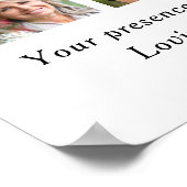 Memorial Celebrating Life Quote 27 Photo Collage Poster (Hoek)