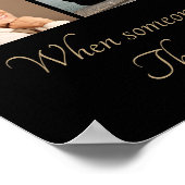 Memorial Celebrating Life Quote 33 Photo Collage Poster (Hoek)