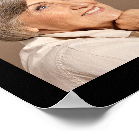 Memorial CELEBRATING THE LIFE OF 21 Photo Black Poster (Hoek)