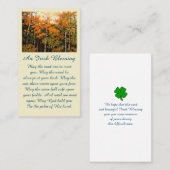 Memorial Celebration of Life Afbeelding Kaart Visitekaartje (Voorkant / Achterkant)