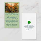 Memorial Celebration of Life Afbeelding Kaart Visitekaartje (Voorkant / Achterkant)