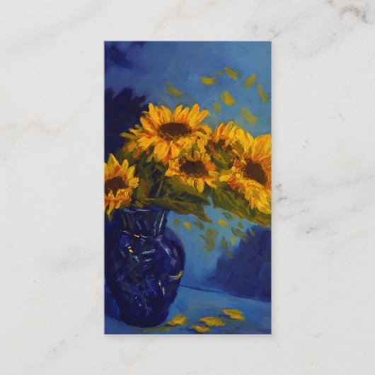 Memorial Celebration of Life Afbeelding Kaart Visitekaartje (Voorkant)