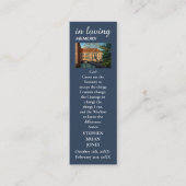 Memorial Celebration of Life Painting Prayer Kaart Contactkaartje (Voorkant)