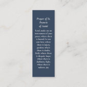 Memorial Celebration of Life Painting Prayer Kaart Contactkaartje (Achterkant)