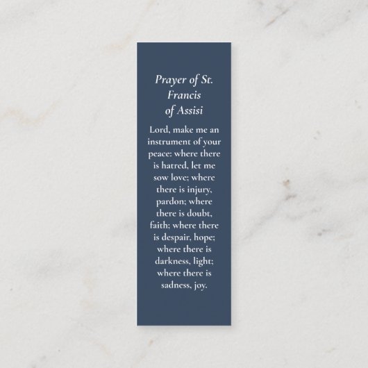 Memorial Celebration of Life Painting Prayer Kaart Contactkaartje (Achterkant)