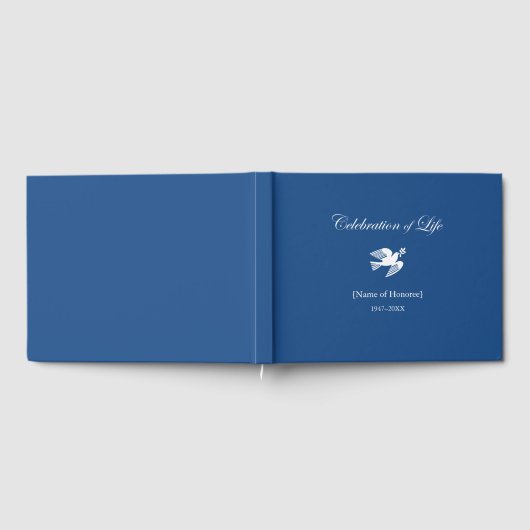 Memorial Celebration of Life Peace Dove Gastenboek (Volledig)