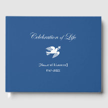 Memorial Celebration of Life Peace Dove