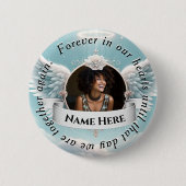 Memorial Celebration of Life Ronde Button 5,7 Cm (Voorkant)