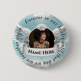 Memorial Celebration of Life Ronde Button 5,7 Cm