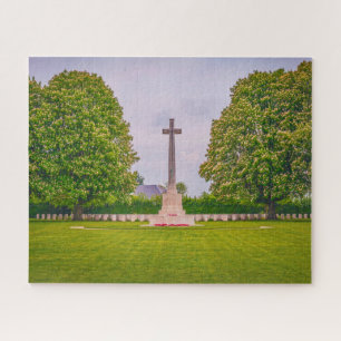 Memorial Cemetery Normandy Frankrijk Legpuzzel