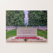 Memorial Cemetery Normandy Frankrijk Legpuzzel (Horizontaal)