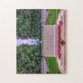 Memorial Cemetery Normandy Frankrijk Legpuzzel (Verticaal)