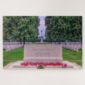Memorial Cemetery Normandy Frankrijk Legpuzzel (Horizontaal)