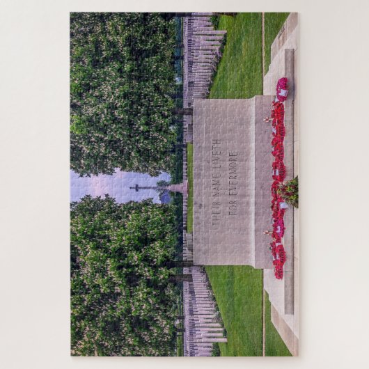 Memorial Cemetery Normandy Frankrijk Legpuzzel (Verticaal)