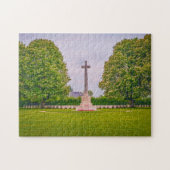 Memorial Cemetery Normandy Frankrijk Legpuzzel (Horizontaal)