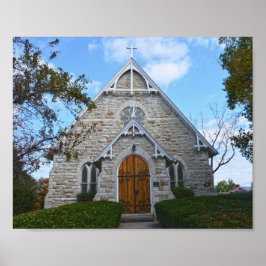 Memorial Chapel at Fort Leavenworth, Kansas Poster