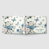 Memorial Chinoiserie Flowers and Butterflies Gastenboek (Volledig)