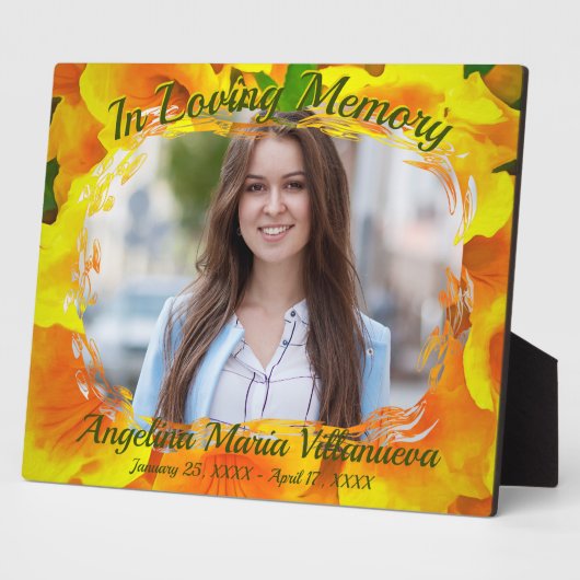 Memorial Copa de Oro Fotoplaat (Zijkant)