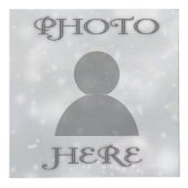 Memorial Custom Photo Kubus (Voorkant)