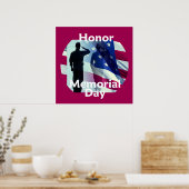 MEMORIAL DAAGSE POSTER afdrukken (Keuken)