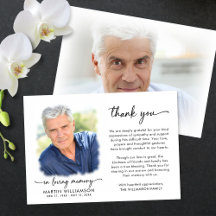 Memorial Dank u 2 foto's in liefdevolle herinnerin