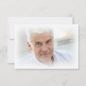 Memorial Dank u 2 foto's in liefdevolle herinnerin Bedankkaart (Achterkant)