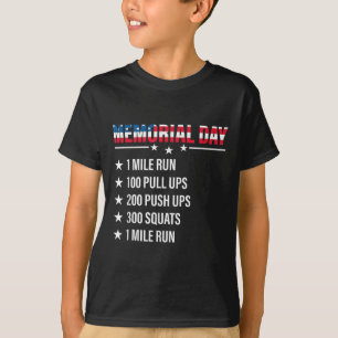 Memorial Day 2021 Amerikaanse vlag Mannen Vrouwen T-shirt