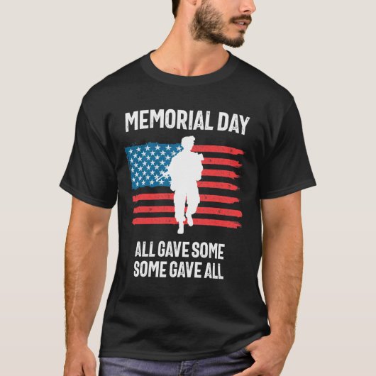 Memorial Day All Gave T-shirt (Voorkant)