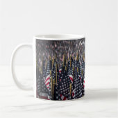 Memorial Day American Flags Koffiemok (Links)