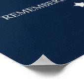 Memorial Day, Amerikaanse vlag Poster (Hoek)