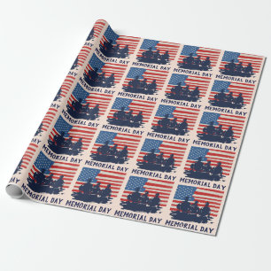 Memorial Day Barbecue Party Cadeaupapier