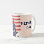 Memorial Day Barbecue Party Koffiemok (Voorkant rechts)