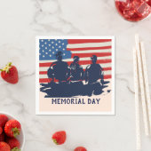 Memorial Day Barbecue Party Servet (Insitu)