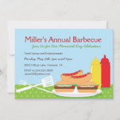 Memorial Day Barbecue Party - Uitnodigingen (Voorkant)