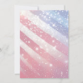 Memorial Day BBQ Party Rood Wit Blauw Patriottisch Kaart (Achterkant)