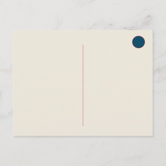 Memorial Day BBQ | Uitnodiging voor Briefkaart (Achterkant)