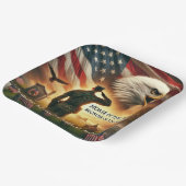 Memorial Day Borden Papieren Bordje (Gebogen)