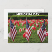 MEMORIAL DAY BRIEFKAART (Voorkant / Achterkant)