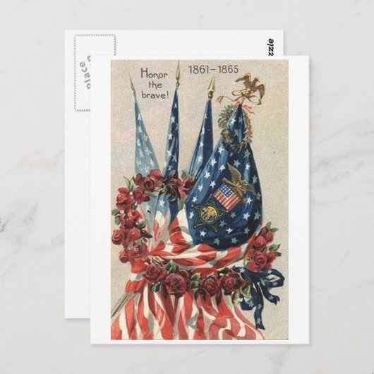 Memorial Day Briefkaart (Voorkant / Achterkant)