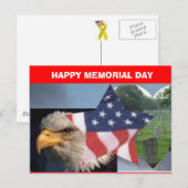 MEMORIAL DAY BRIEFKAART (Voorkant / Achterkant)