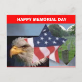 MEMORIAL DAY BRIEFKAART (Voorkant)