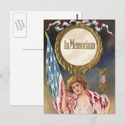 Memorial Day Briefkaart (Voorkant / Achterkant)