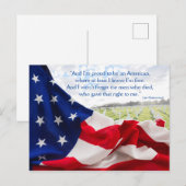 Memorial Day Briefkaart (Voorkant / Achterkant)