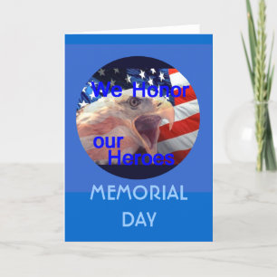 Memorial Day Card Kaart