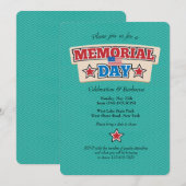 Memorial Day Chevron Kaart (Voorkant / Achterkant)