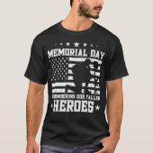 Memorial Day Design Veterans Day (Verenigde State T-shirt (Voorkant)