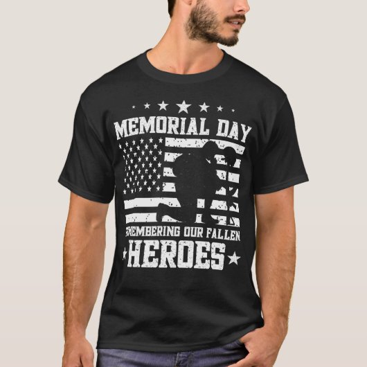 Memorial Day Design Veterans Day (Verenigde State T-shirt (Voorkant)